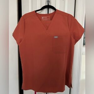 FIGS Scrubs terracota